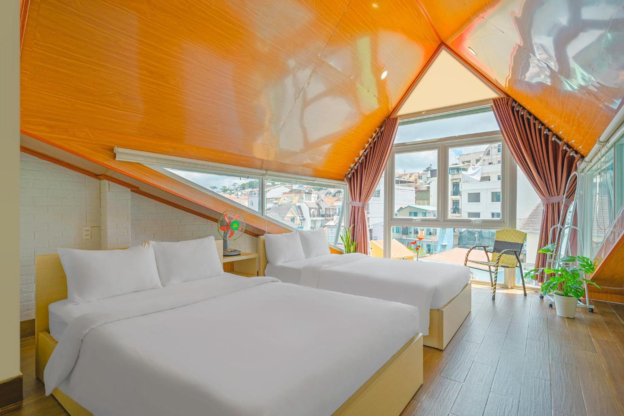 דה לאט Nang Chieu Central Hotel מראה חיצוני תמונה